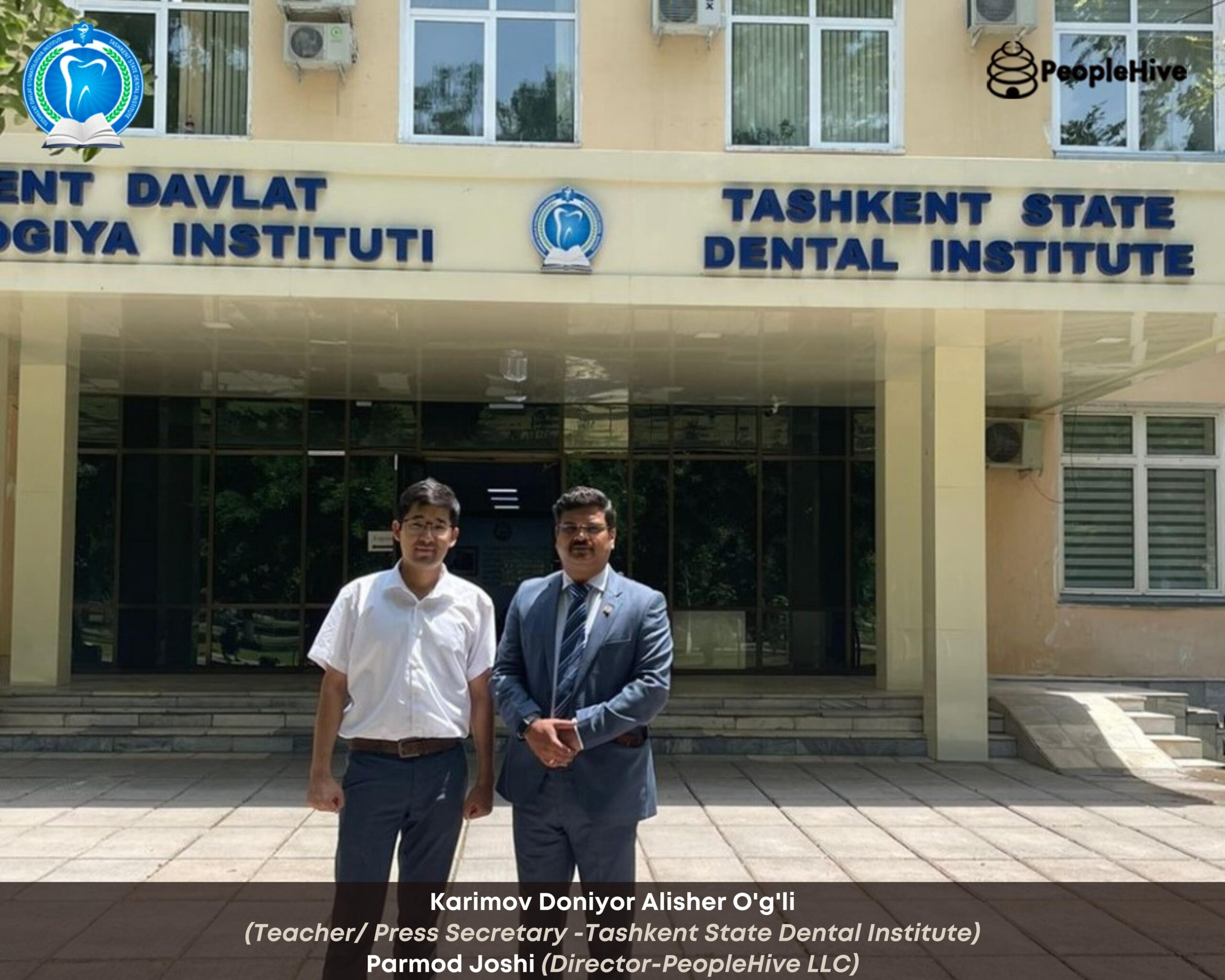Peoplehive is a Exclusive Global Partner of TSDI Uzbekistan